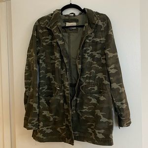 Camo utility jacket